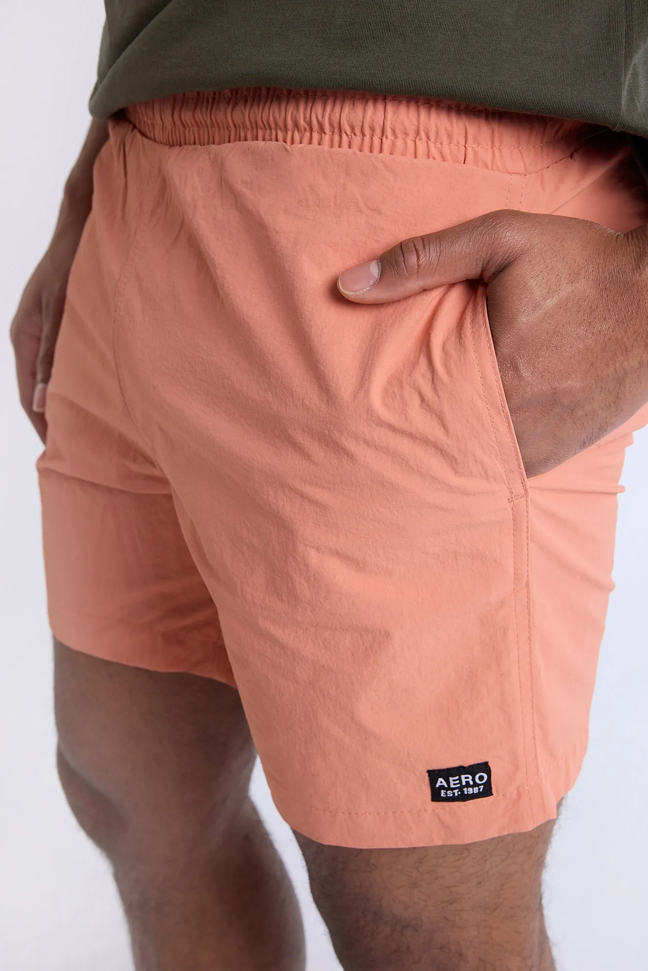 AERO Nylon Kickback Short