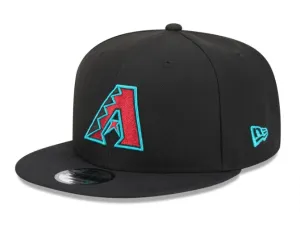 Arizona Diamondbacks Snapback New Era 9Fifty Cooperstown Black Cap Hat