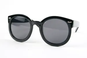 Black Circle Sunglasses
