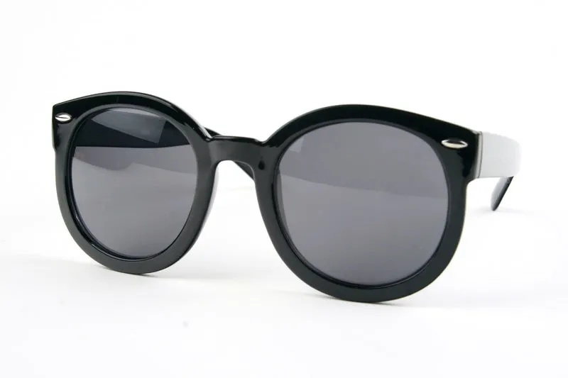 Black Circle Sunglasses