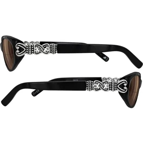 Brighton | Sabrina Sunglasses in Black