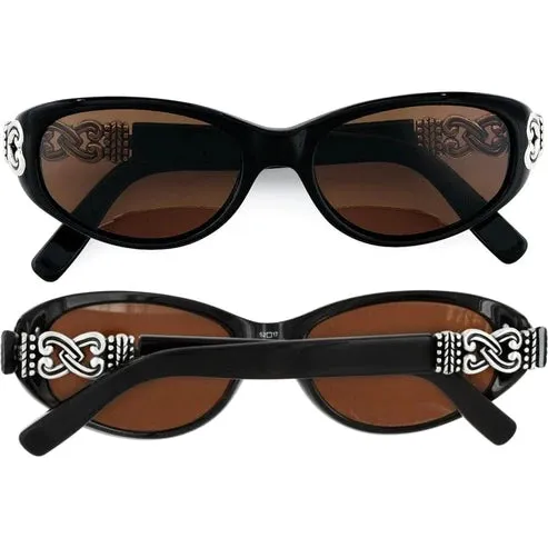 Brighton | Sabrina Sunglasses in Black