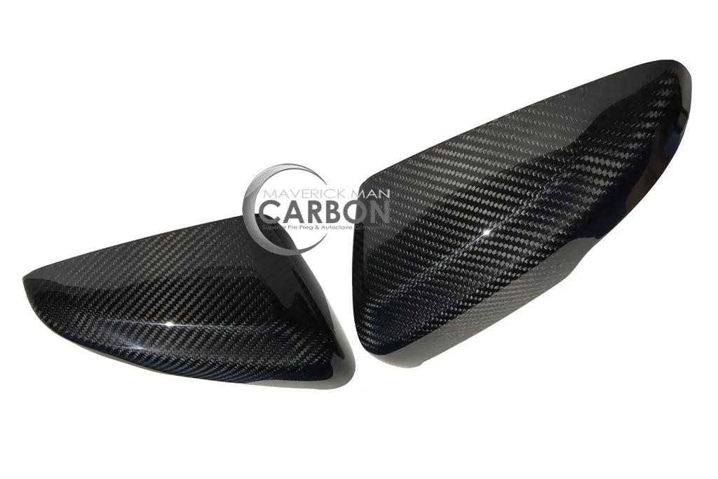 Cadillac ATS-V Carbon Fiber Mirrors for 2016  Coupe ONLY