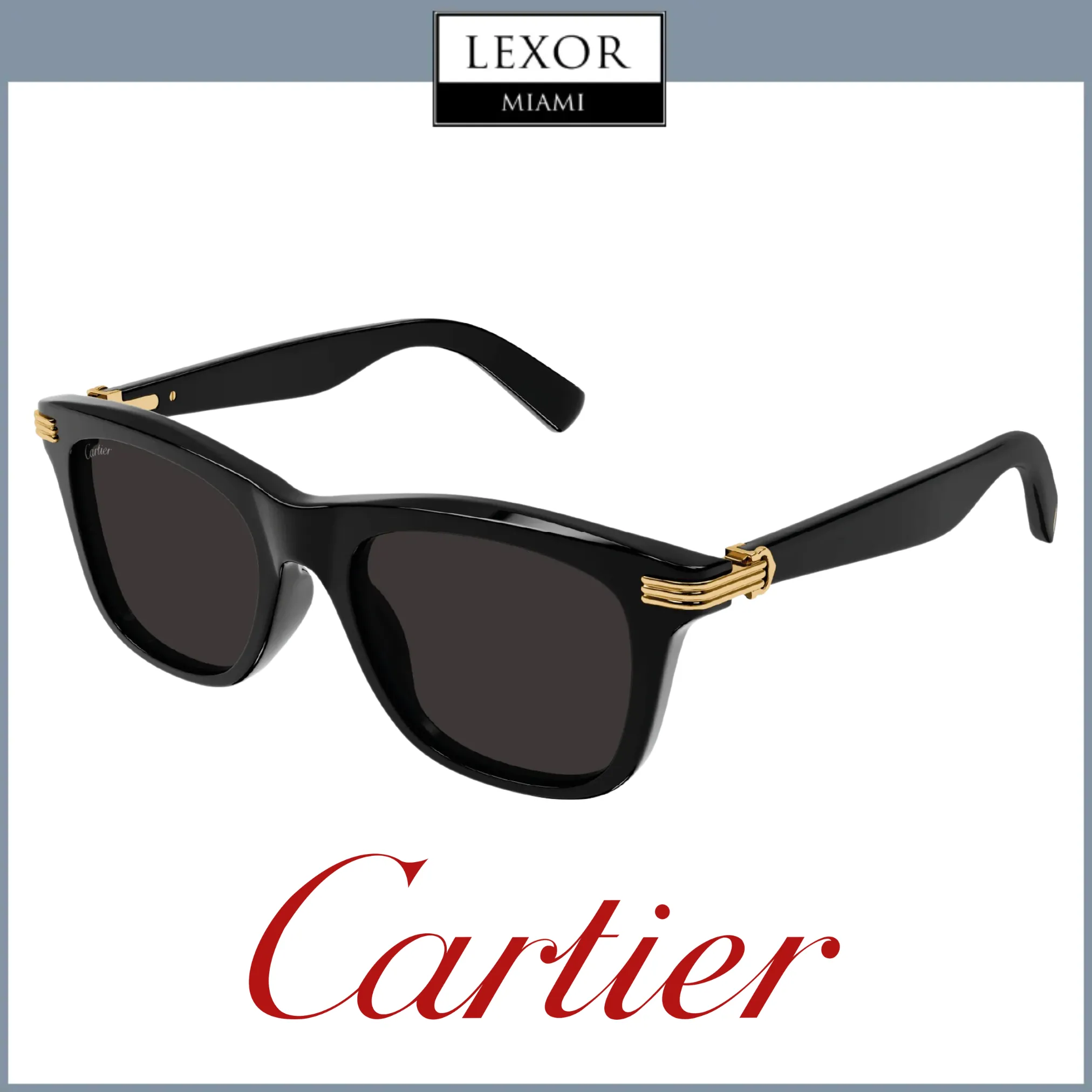 Cartier CT0396S-001 53 Men Sunglasses