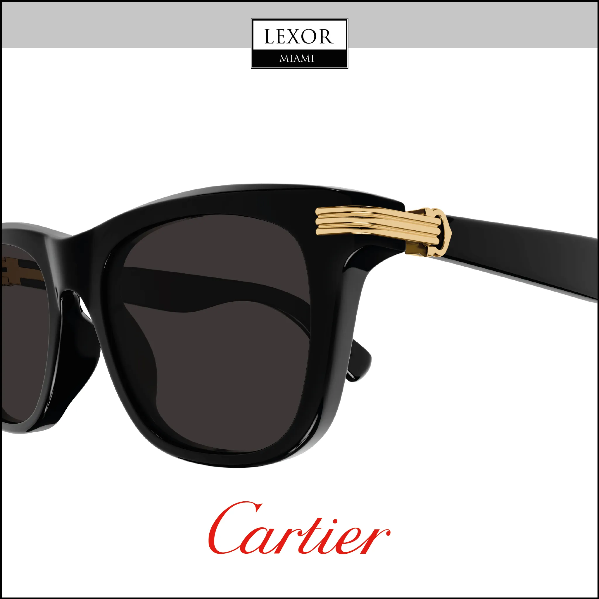 Cartier CT0396S-001 53 Men Sunglasses