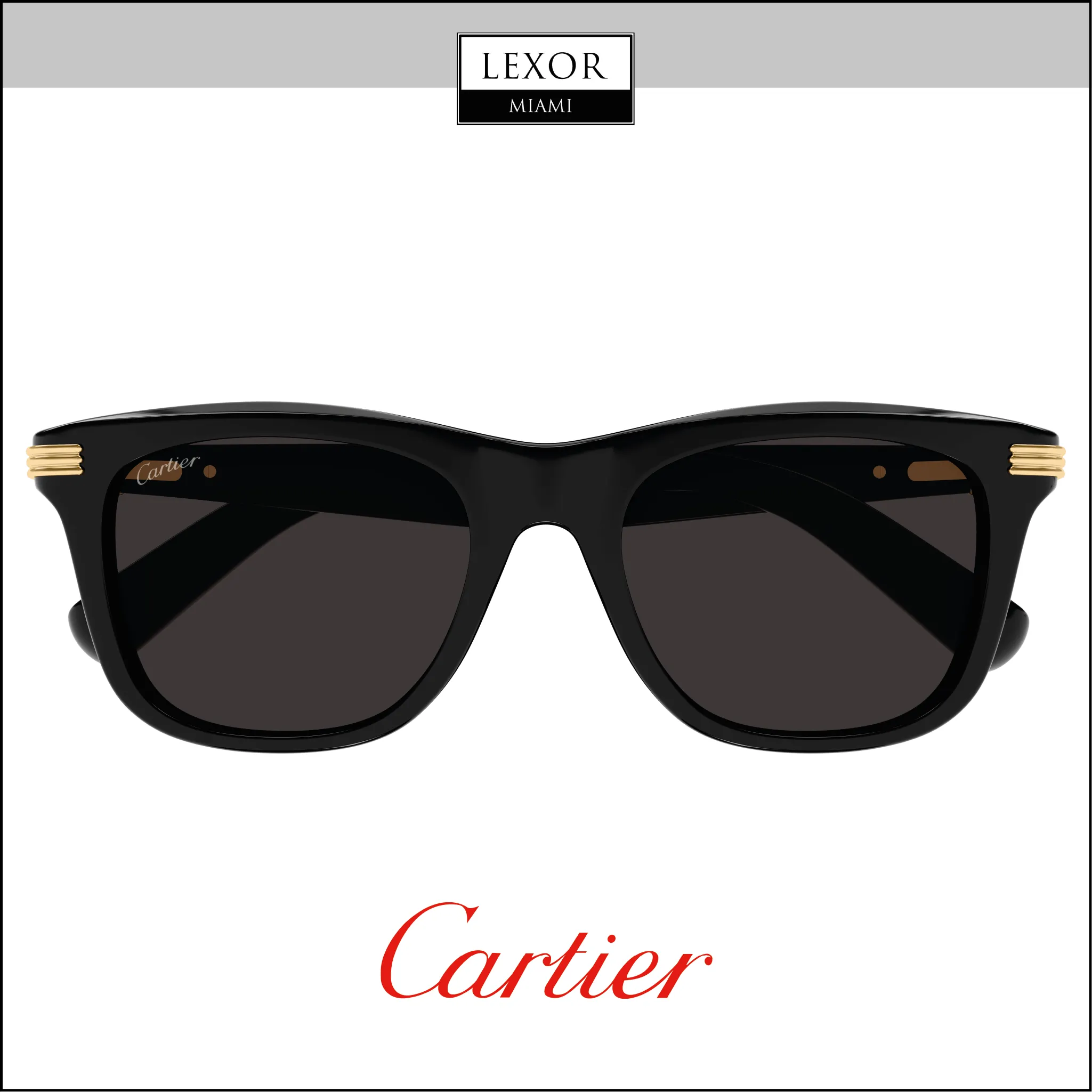 Cartier CT0396S-001 53 Men Sunglasses
