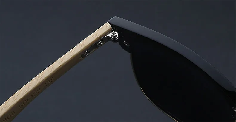 Clubmaster Wooden Sunglasses