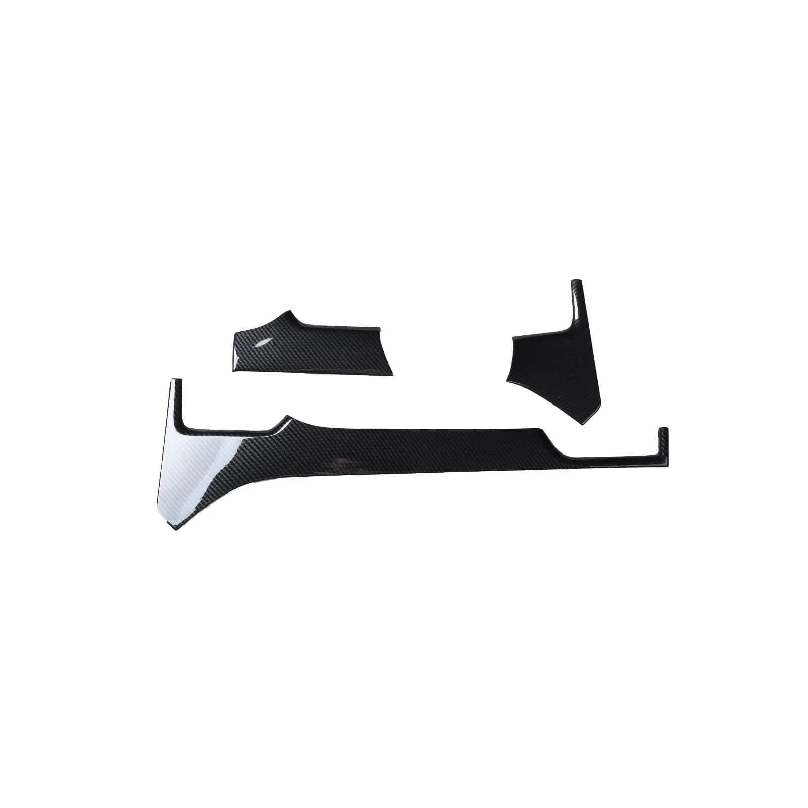 Dashboard & Center Console Hydro Carbon Fiber Coated Upgrade Kit (6 Pieces) For Model S