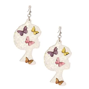 Get Your Afro Multicolor Butterfly Earrings Here - Perfect Accessory!