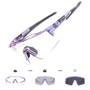 Kapvoe Photochromic Sunglasses Cycling Glasses for Men Women Sports Speed Road MTB Mountain Bike Bicycle Cycle Eyewear Goggle