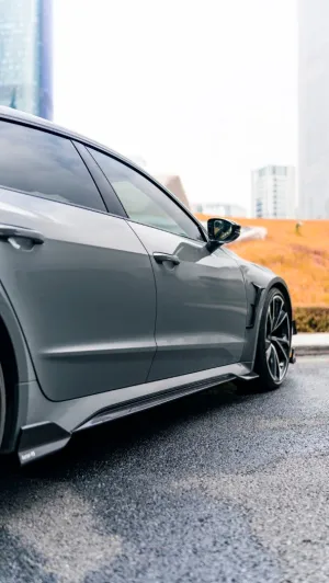 Karbel Carbon Fiber Side Skirts for Audi RS7 RS6 C8 2020-ON