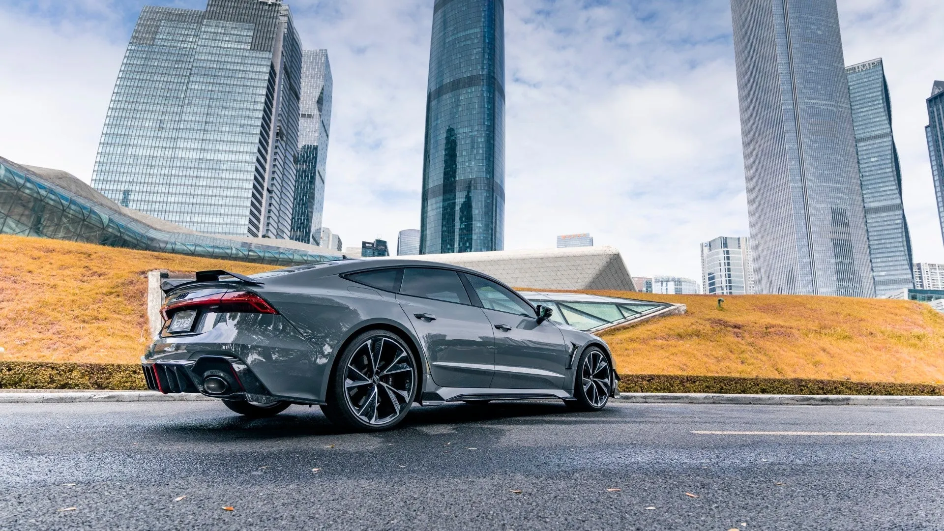 Karbel Carbon Fiber Side Skirts for Audi RS7 RS6 C8 2020-ON