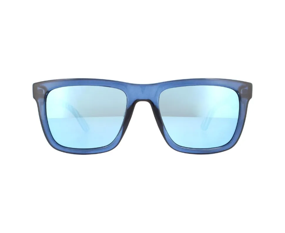 LACOSTE Men's Blue Rectangular Sunglasses L750S 54 mm