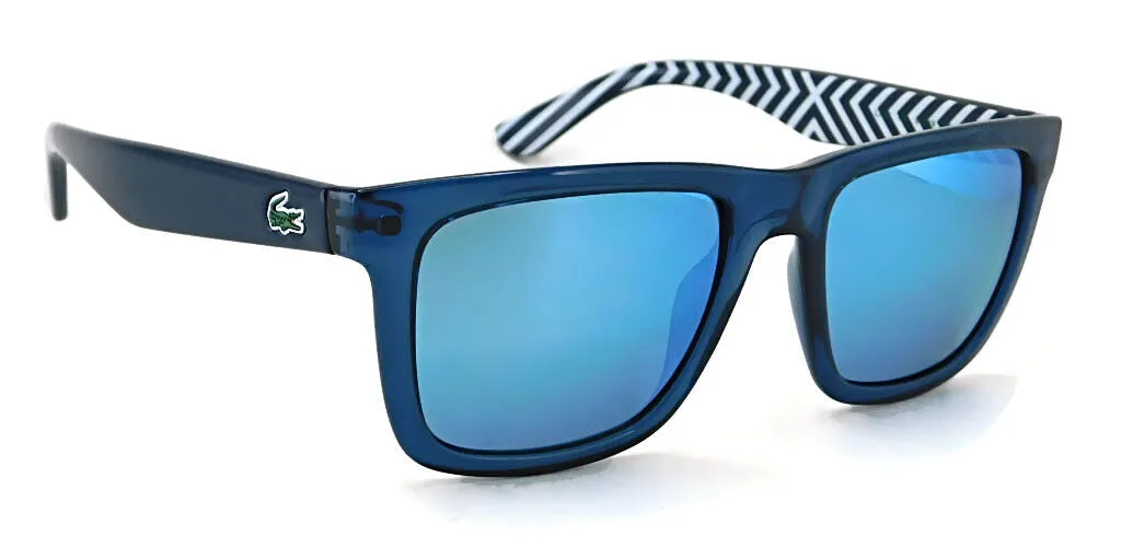 LACOSTE Men's Blue Rectangular Sunglasses L750S 54 mm