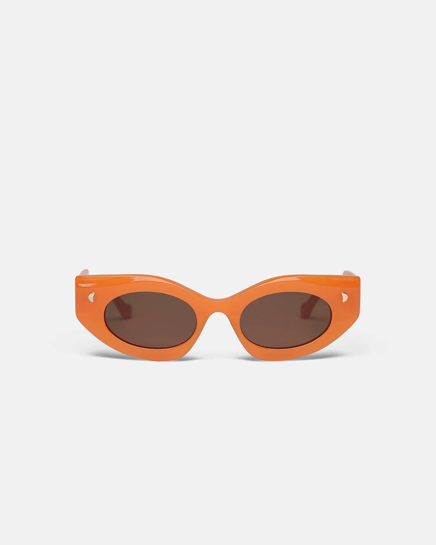 Leonie - Bio-Plastic Sunglasses - Orange Merino