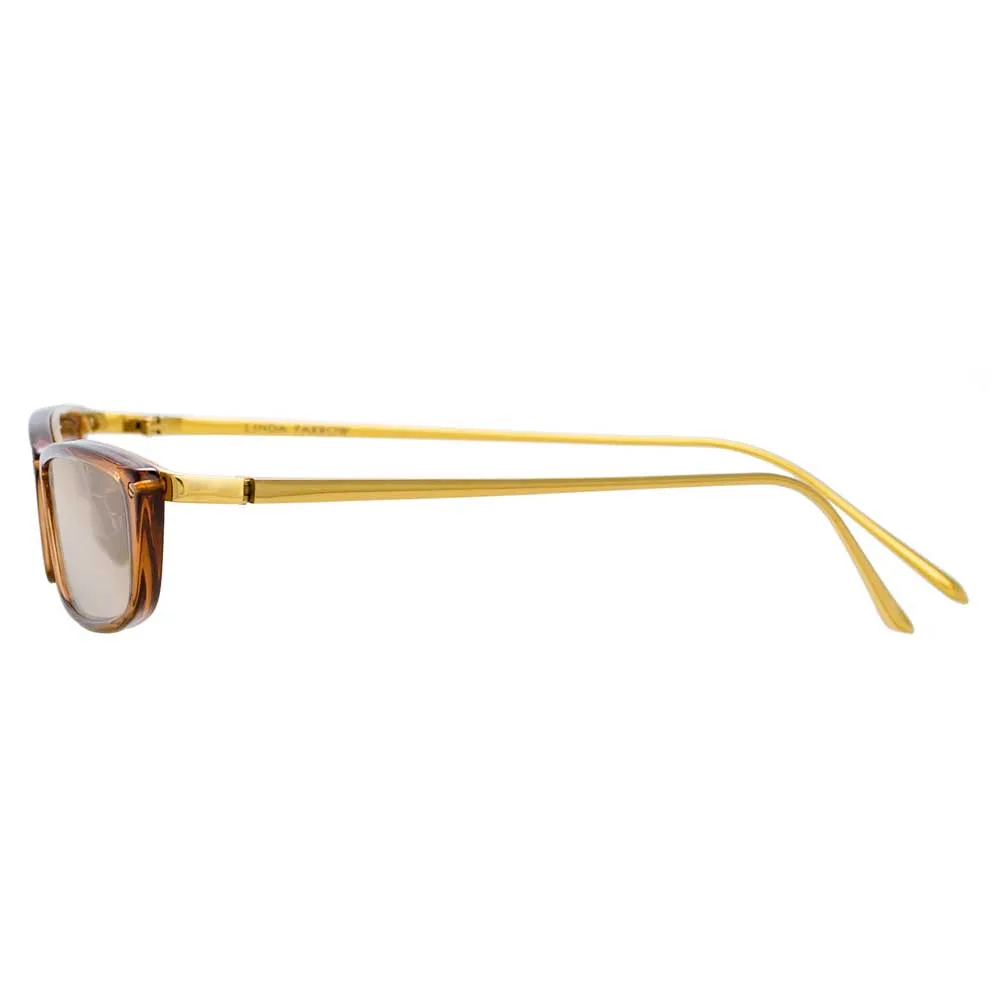 Linda Farrow Issa C7 Rectangular Sunglasses