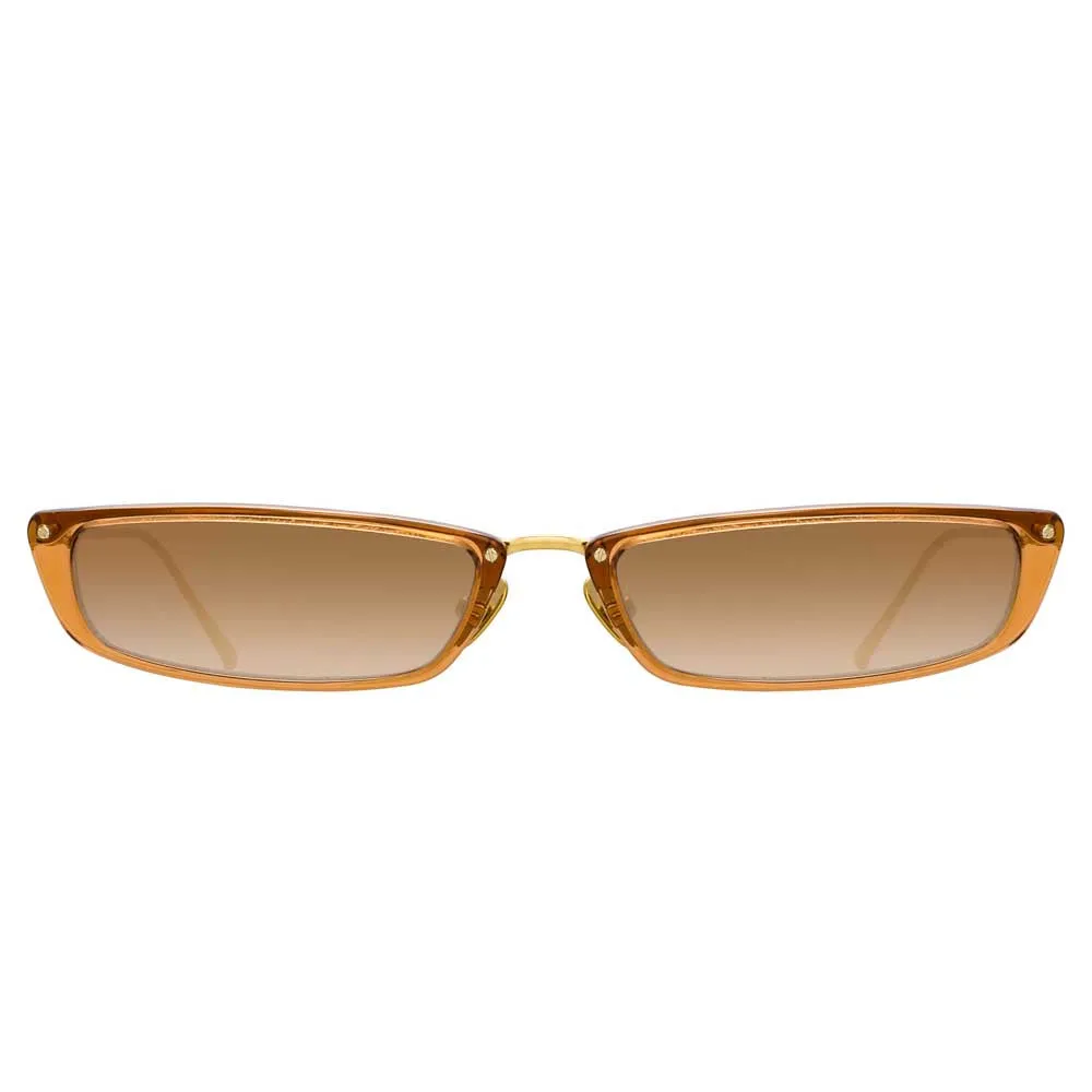 Linda Farrow Issa C7 Rectangular Sunglasses