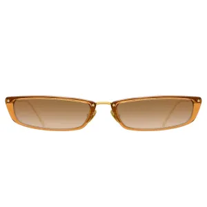 Linda Farrow Issa C7 Rectangular Sunglasses