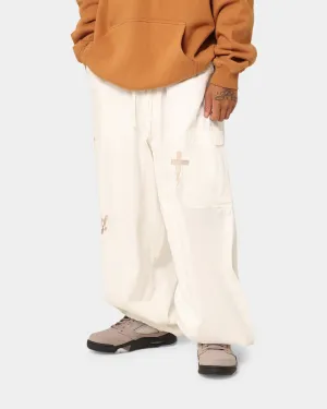 Loiter X The Anti Order Parachute Pants Off White