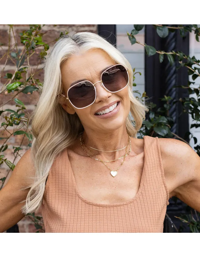 Marley Sunglasses Macchiato Gold Brown