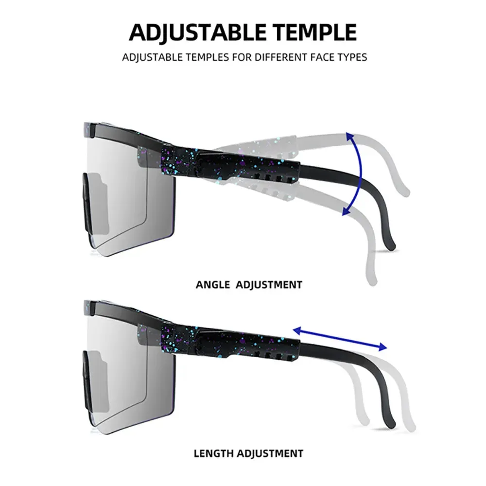 NEWBOLER 2022 Photochromic Cycling Glasses Bike Brand New Sports Sunglasses Men‘s Women Mtb Bike Eyewear Cycling Glasses