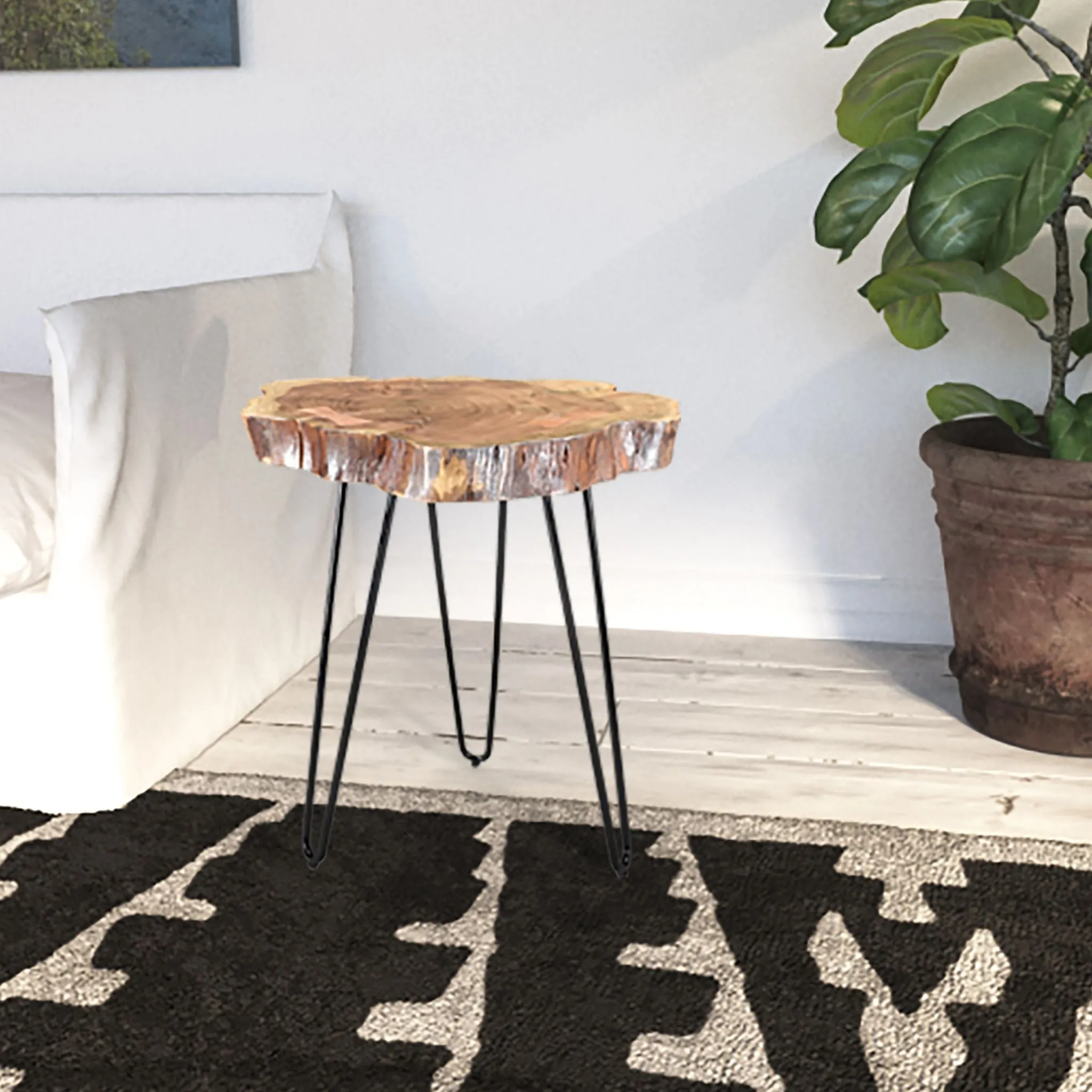 Nila Accent Table - Natural