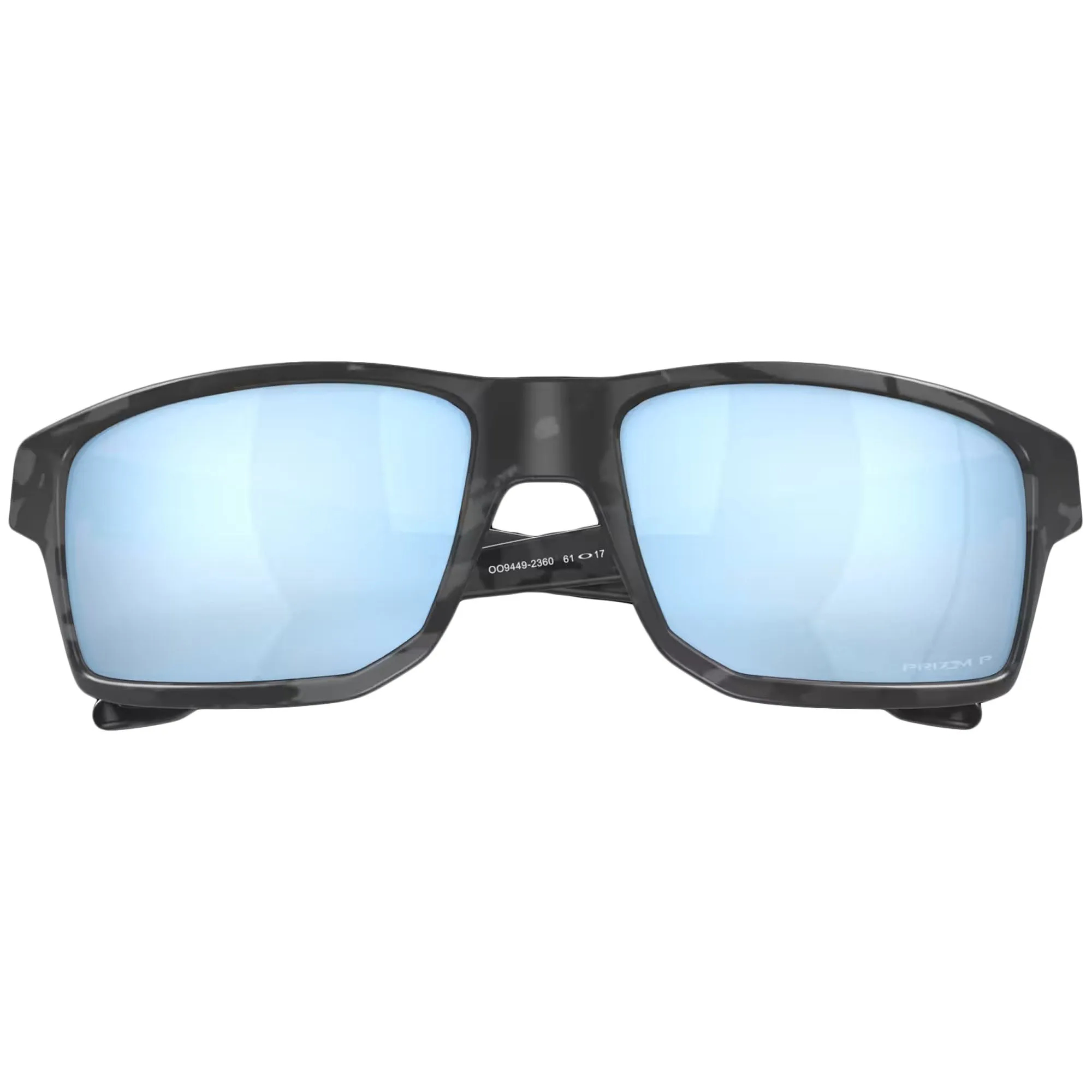 Oakley OO9449-2360 Man Sunglasses Matte Black Camo Frame, Prizm Deep Water Polarized