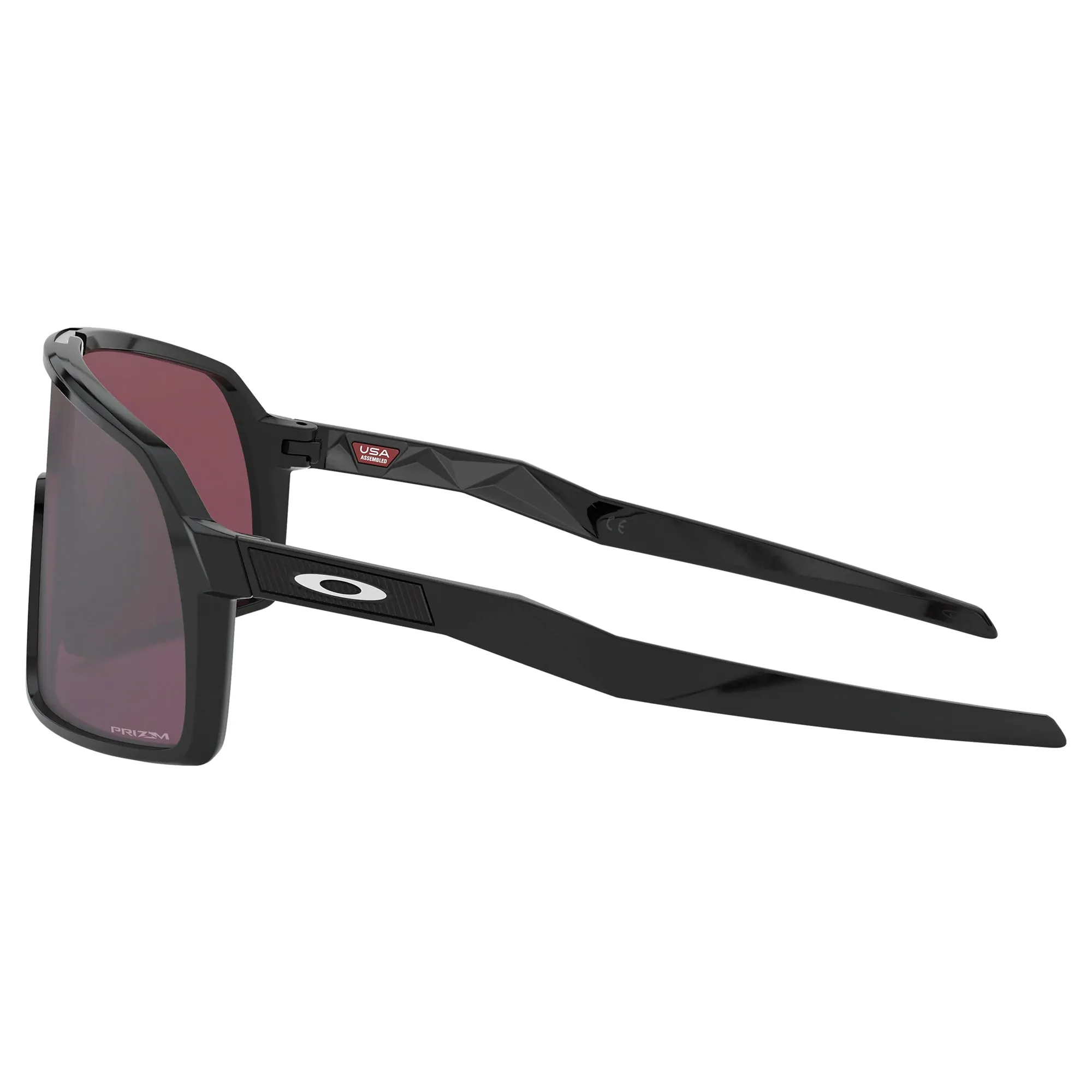 Oakley OO9462-0128 Sutro S Sunglasses Polished Black Frame Prizm Road Black Lens