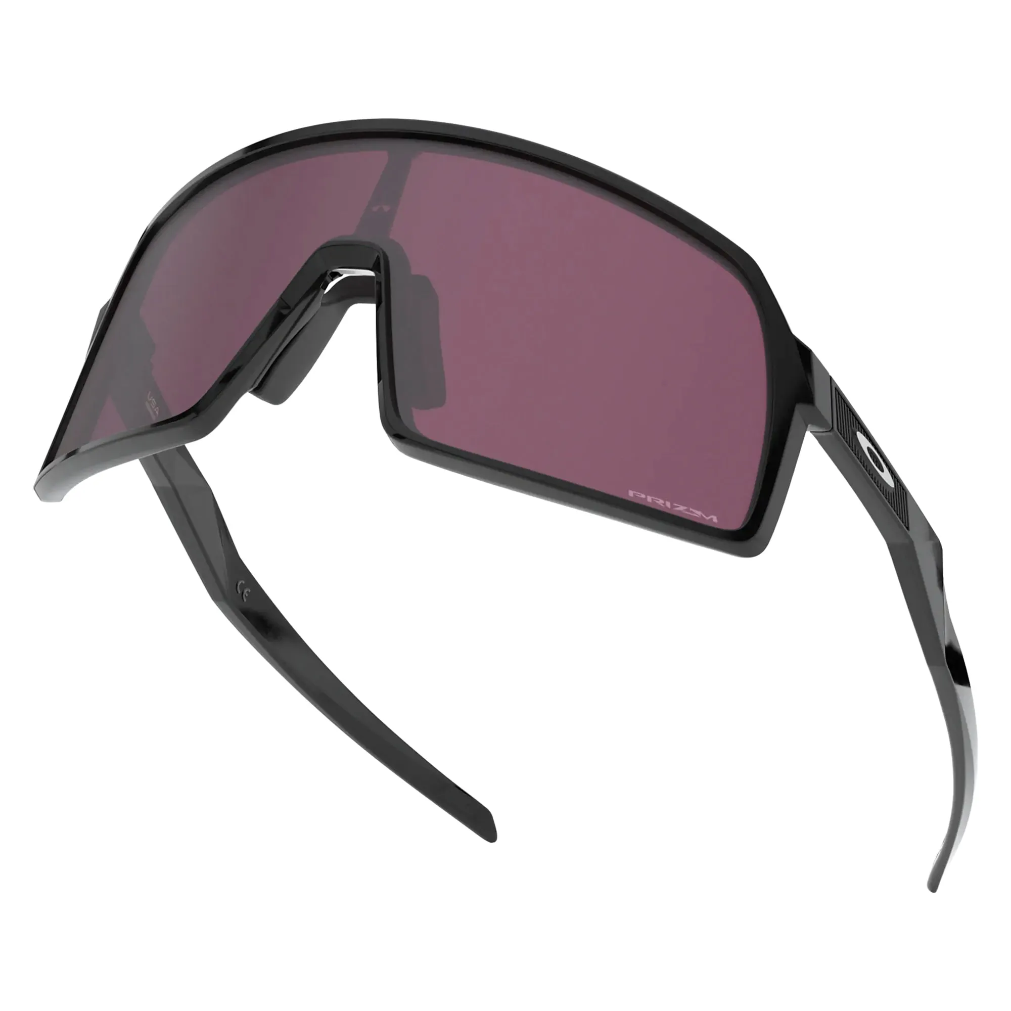 Oakley OO9462-0128 Sutro S Sunglasses Polished Black Frame Prizm Road Black Lens