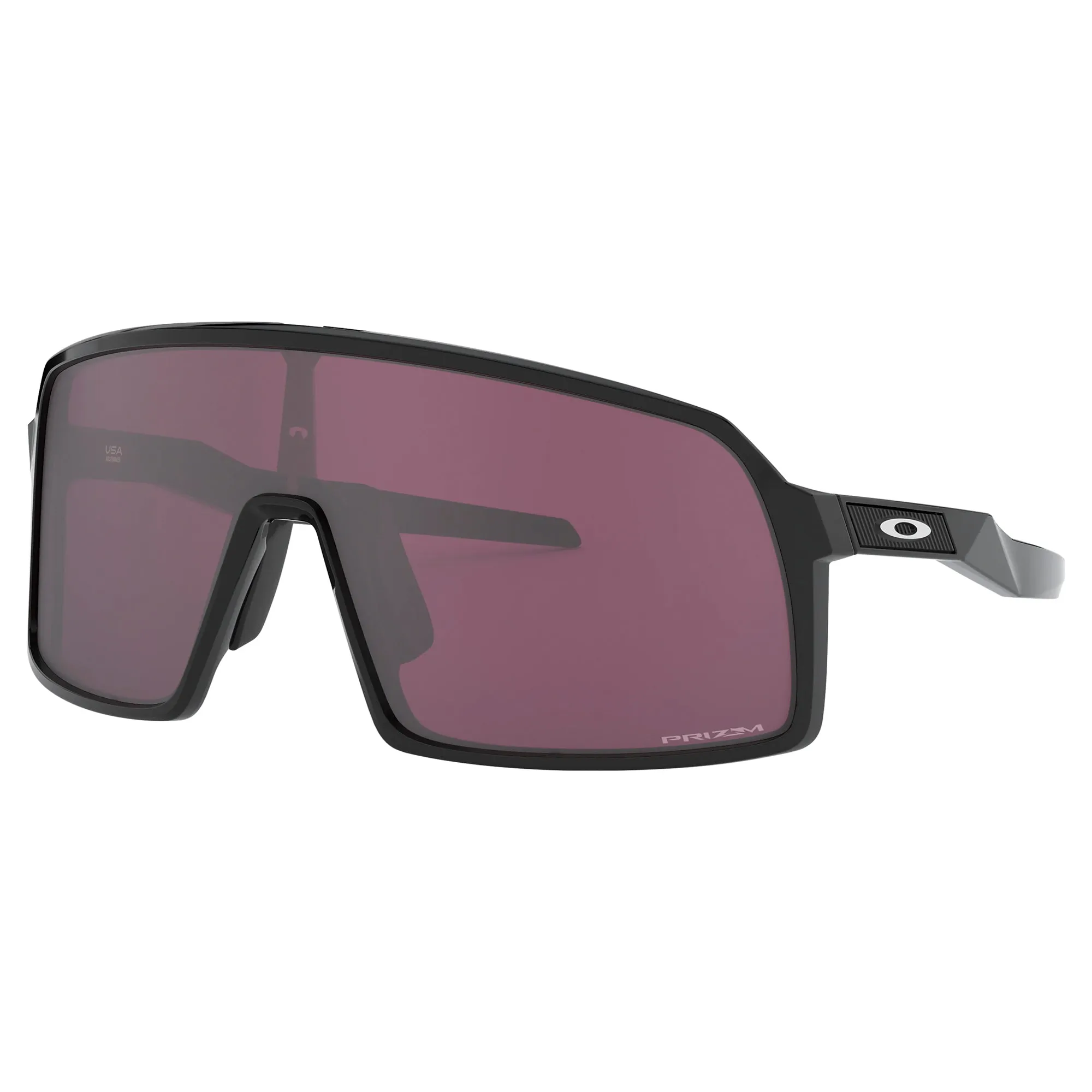 Oakley OO9462-0128 Sutro S Sunglasses Polished Black Frame Prizm Road Black Lens