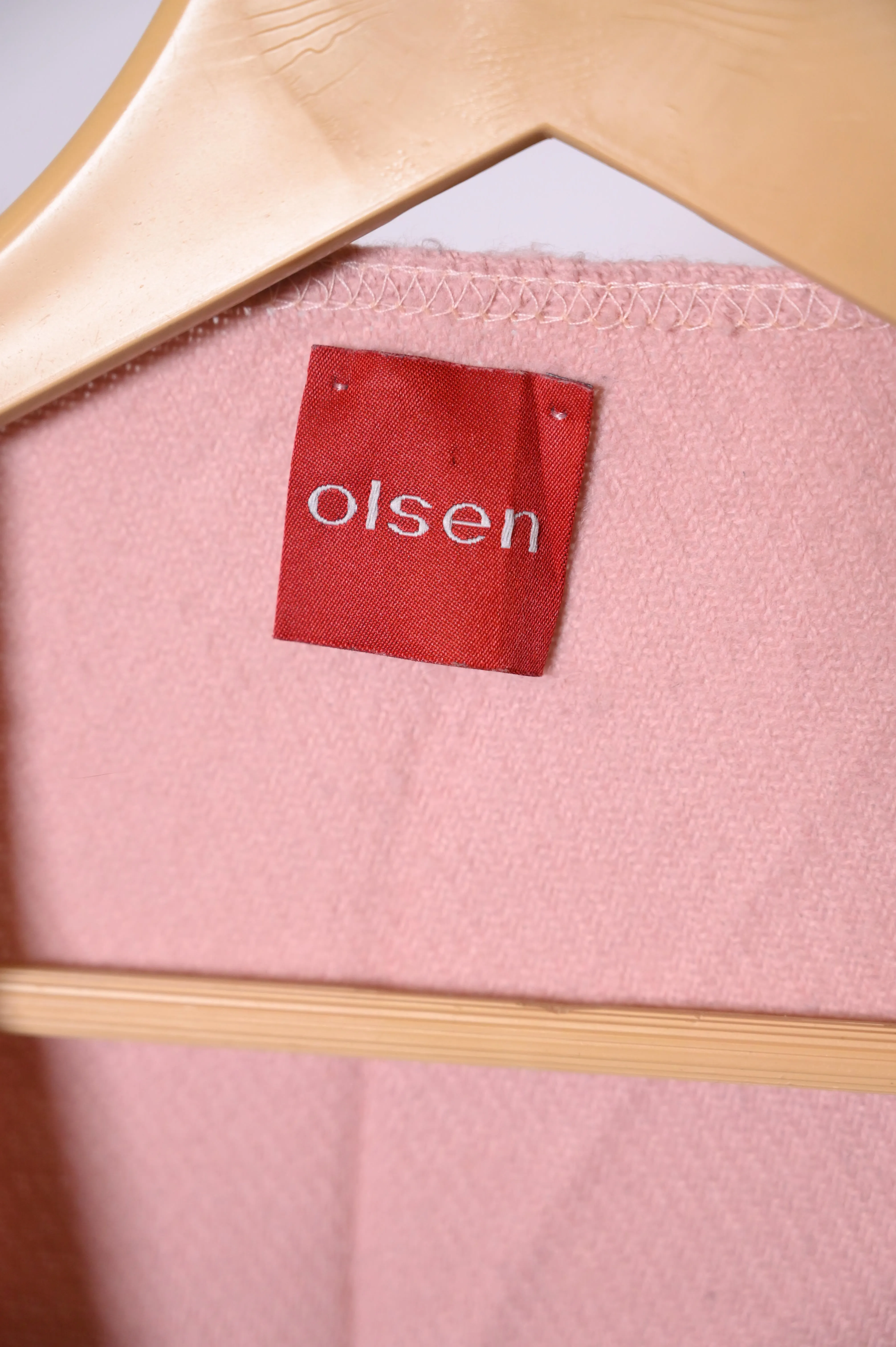 Olsen Light Pink Winter Cape