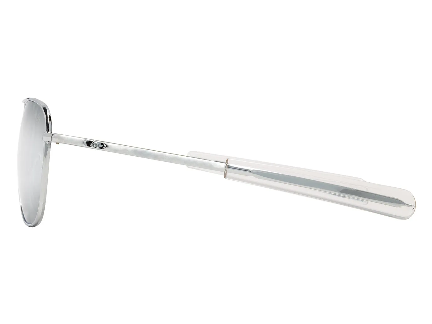 Original Pilot Silver Silver Mirror Glass Lens Polarised