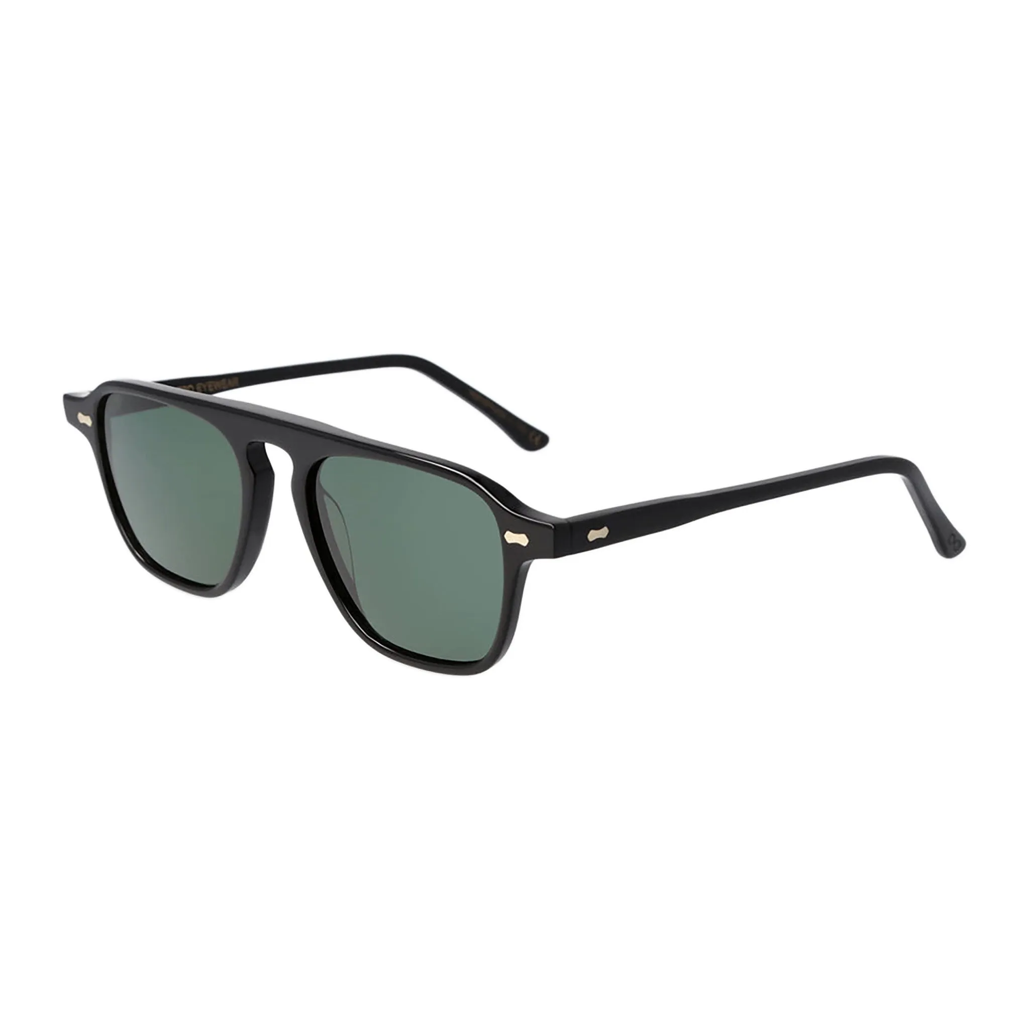 Panama Eco Sunglasses - Black/Bottle Green