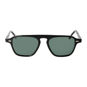 Panama Eco Sunglasses - Black/Bottle Green