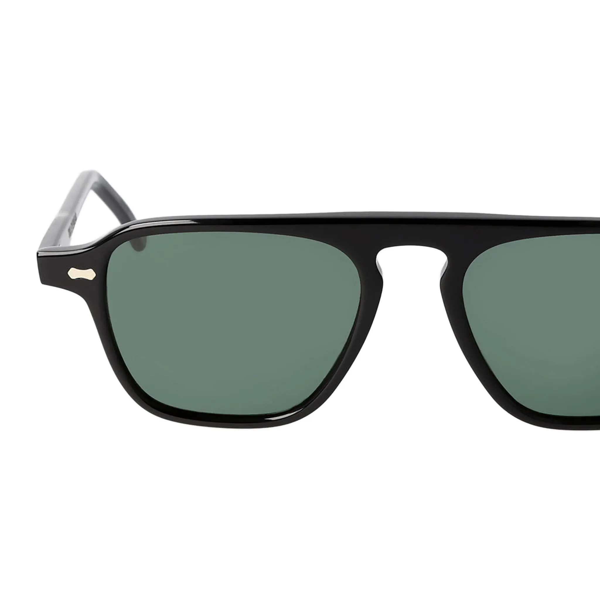 Panama Eco Sunglasses - Black/Bottle Green