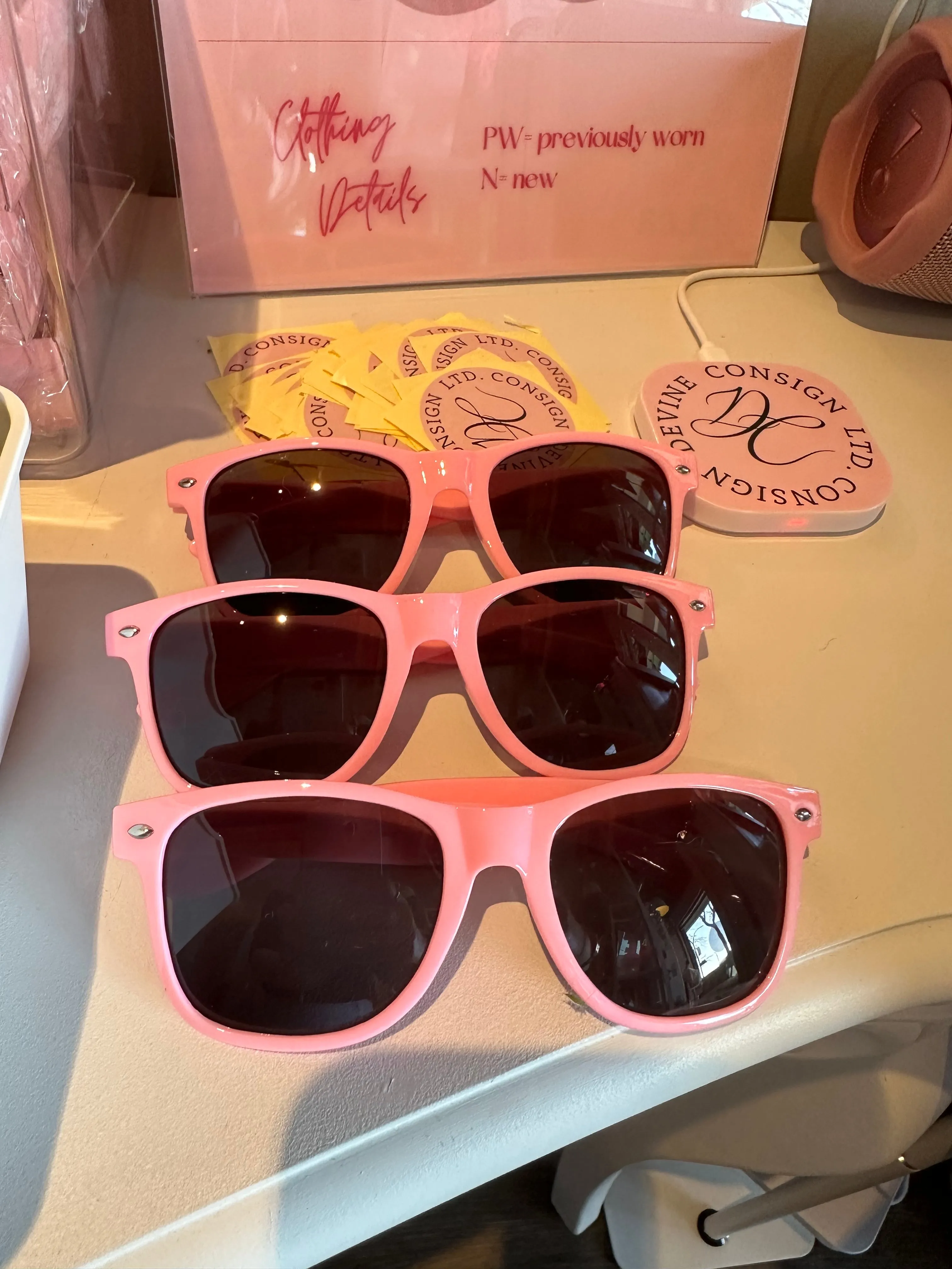 Pink Sunglasses