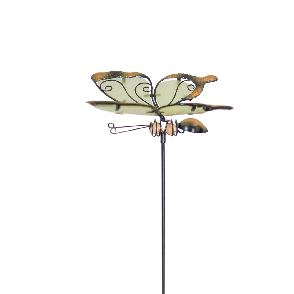 Primus 77cm Glass Wing Glow in the Dark Butterfly Stake