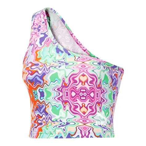 Puma Hypnotize Asymmetric Bandeau - Irish Green