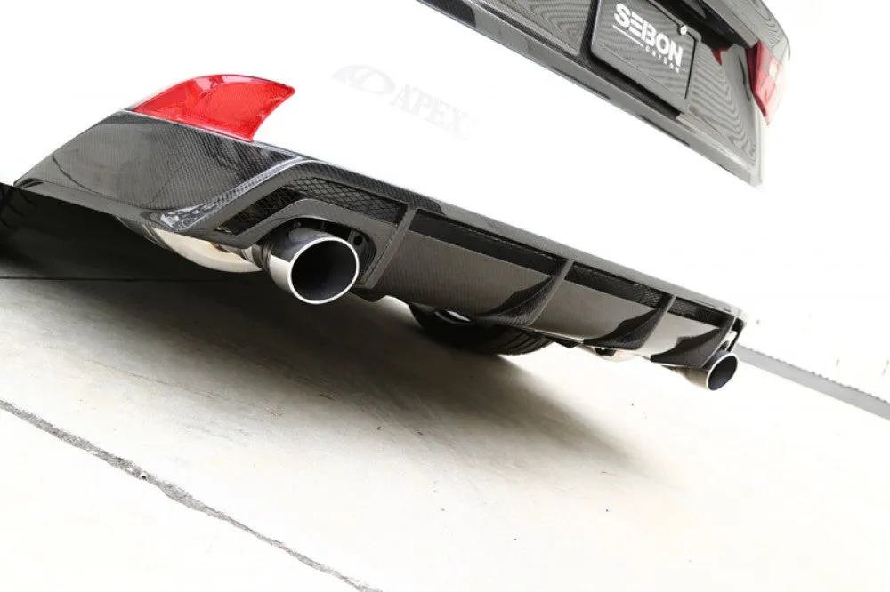 SEIBON Carbon Fiber Rear Diffuser Lexus IS250/IS300/IS350 (14-16) OE/RF/TP Style