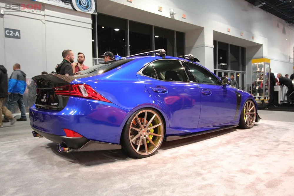 SEIBON Carbon Fiber Rear Diffuser Lexus IS250/IS300/IS350 (14-16) OE/RF/TP Style