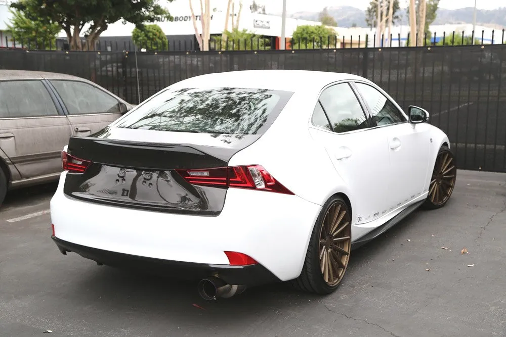 SEIBON Carbon Fiber Rear Diffuser Lexus IS250/IS300/IS350 (14-16) OE/RF/TP Style