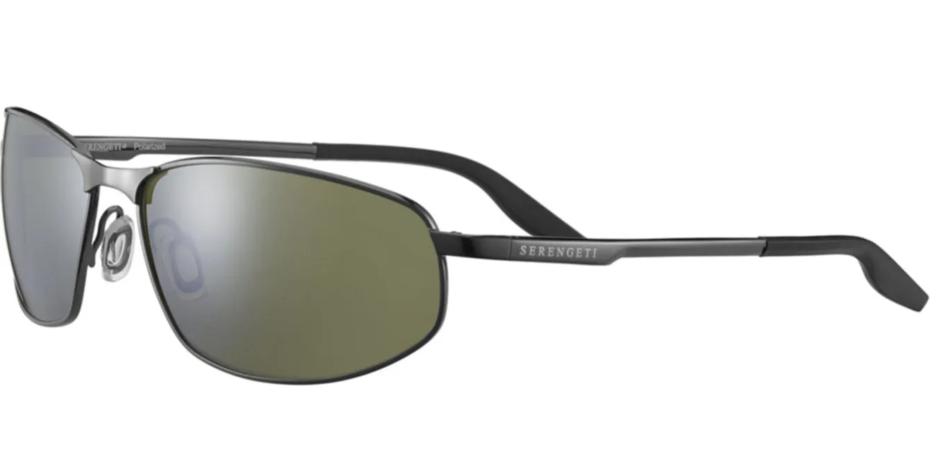 Serengeti Matera 8726<span> -Brushed Gunmetal, Mineral Polarized 555nm Lenses</span>