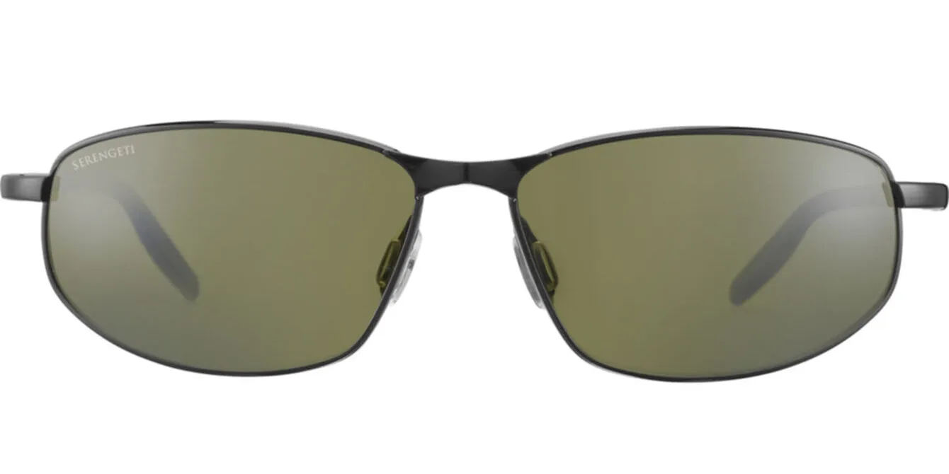 Serengeti Matera 8726<span> -Brushed Gunmetal, Mineral Polarized 555nm Lenses</span>