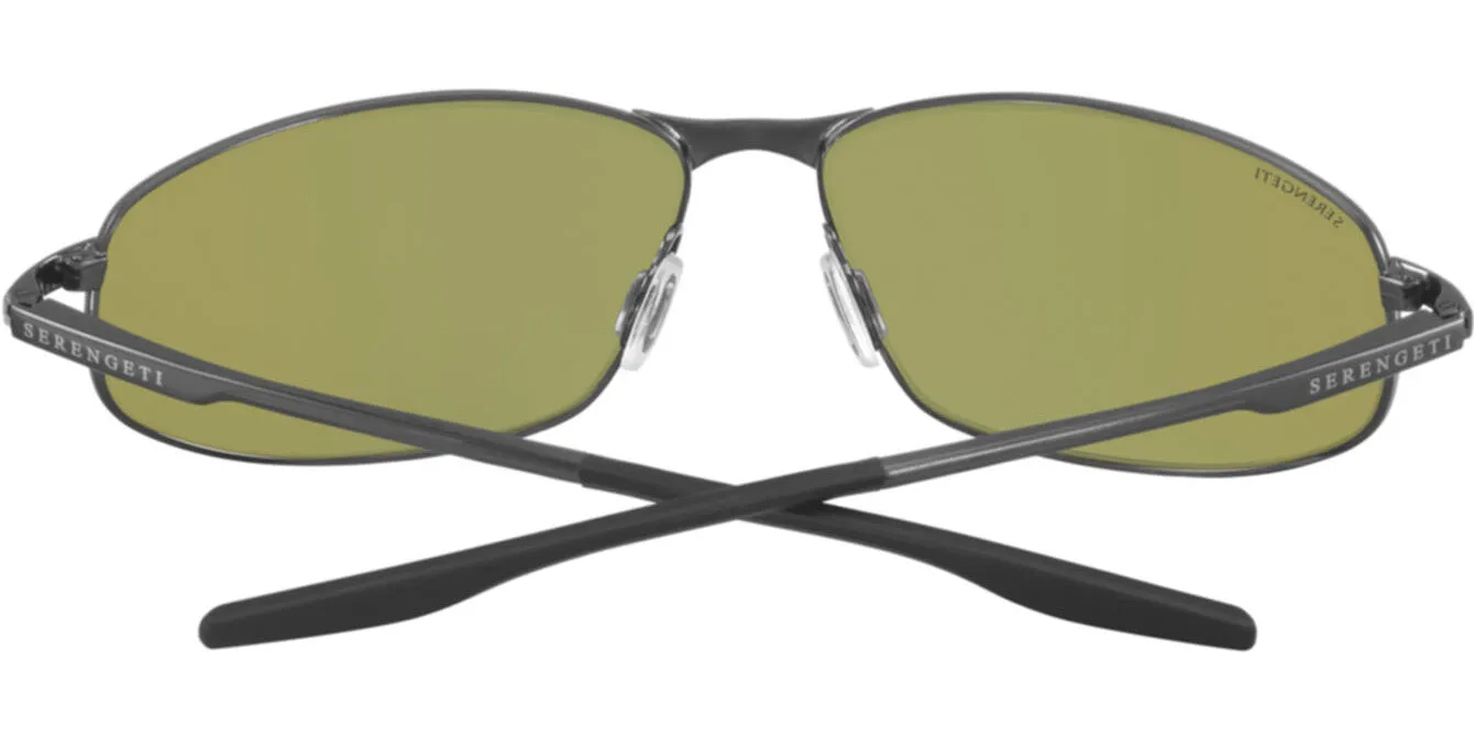 Serengeti Matera 8726<span> -Brushed Gunmetal, Mineral Polarized 555nm Lenses</span>