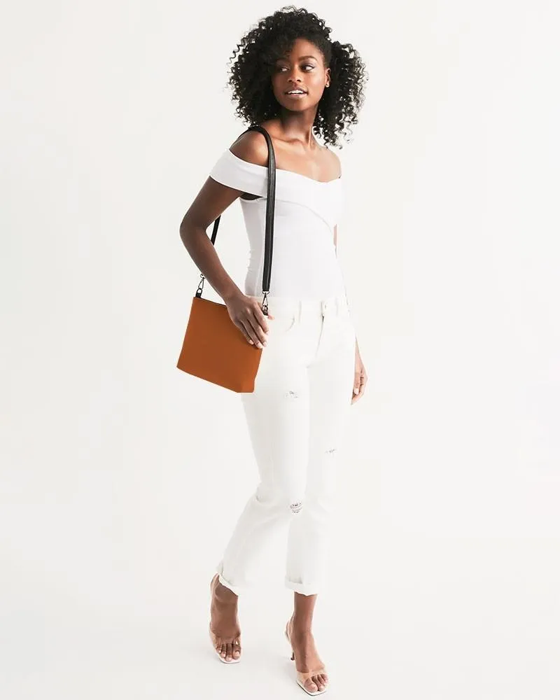 Shaded Orange Zip Pouch | C0M75Y100K30