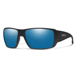 Smith Optics Guides Choice XL - Matte Black Chromapop Glass Polarized Blue Mirror