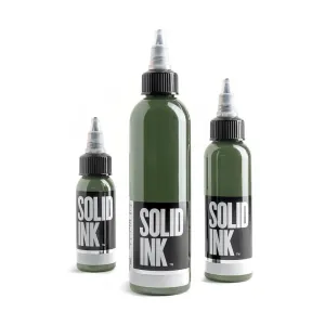 Solid Ink Olive Tattoo Ink