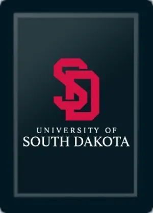 South Dakota Coyotes Logo Panel For Xpression Gaming Chair Only