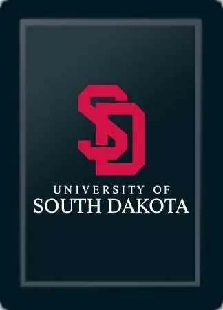 South Dakota Coyotes Logo Panel For Xpression Gaming Chair Only