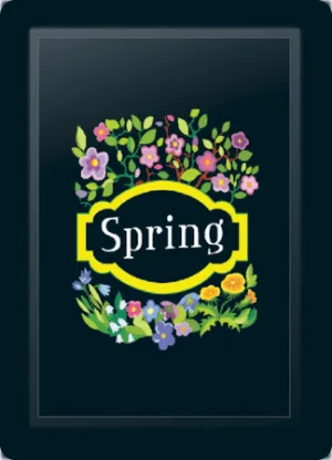 Spring Flowers Logo Panel